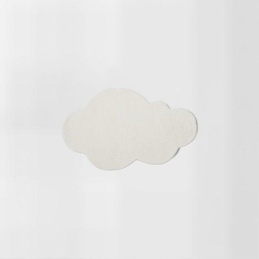 White Kids Rug – Soft Neutral Nursery & Bedroom Mat