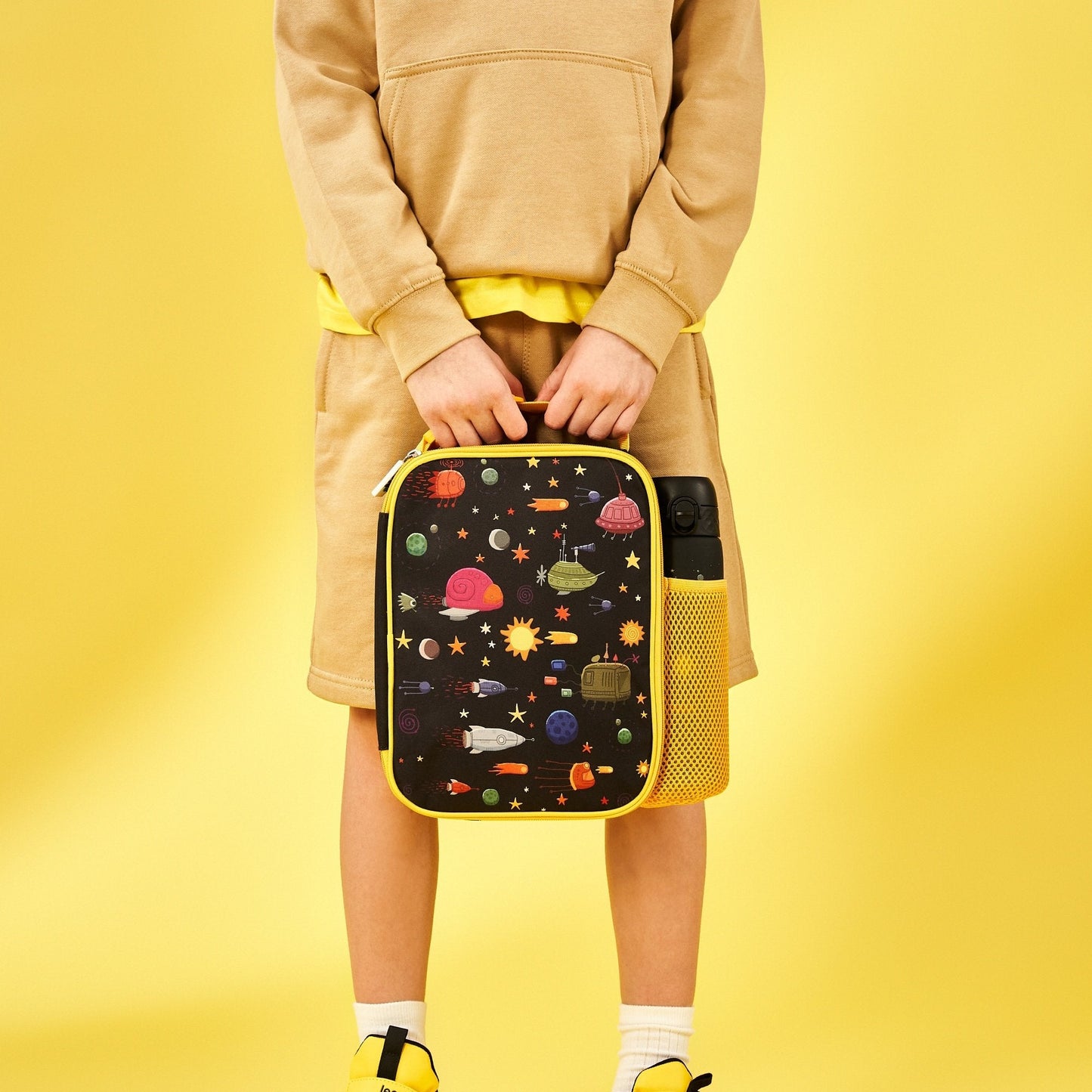 Kids Insulated Lunch Bag – Spaceship Design (Medium Size)
