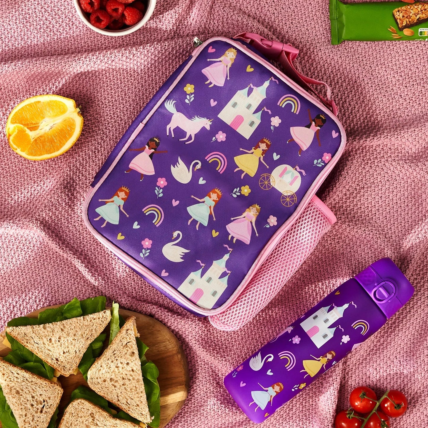 Kids Insulated Lunch Bag – Princess Design by Ion8 (Medium)