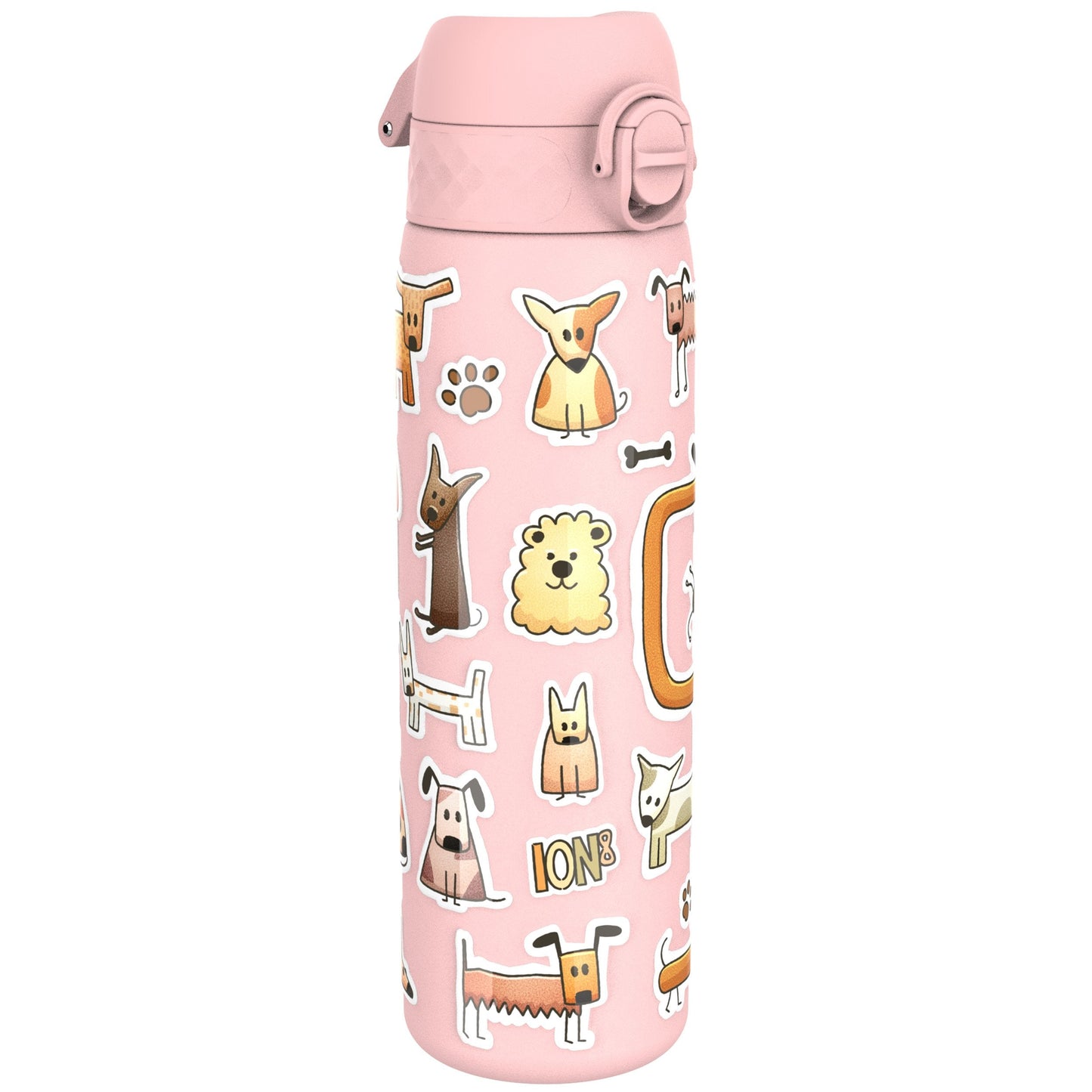 Leak-Proof Thermal Steel Water Bottle – Dog Design (600ml)