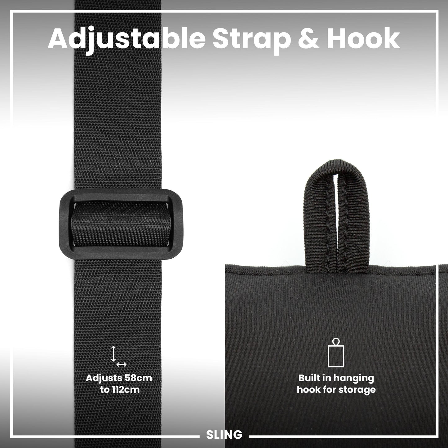 ION8 Sling Bag – Lightweight, Foldable Water Bottle Holder (Up to 1L)