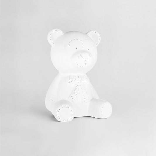 Orla Kids Bear Ceramic Night Light – Soft Glow Bedside Lamp