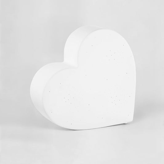 Ola Kids Heart Ceramic Night Light – Soft Glow Lamp