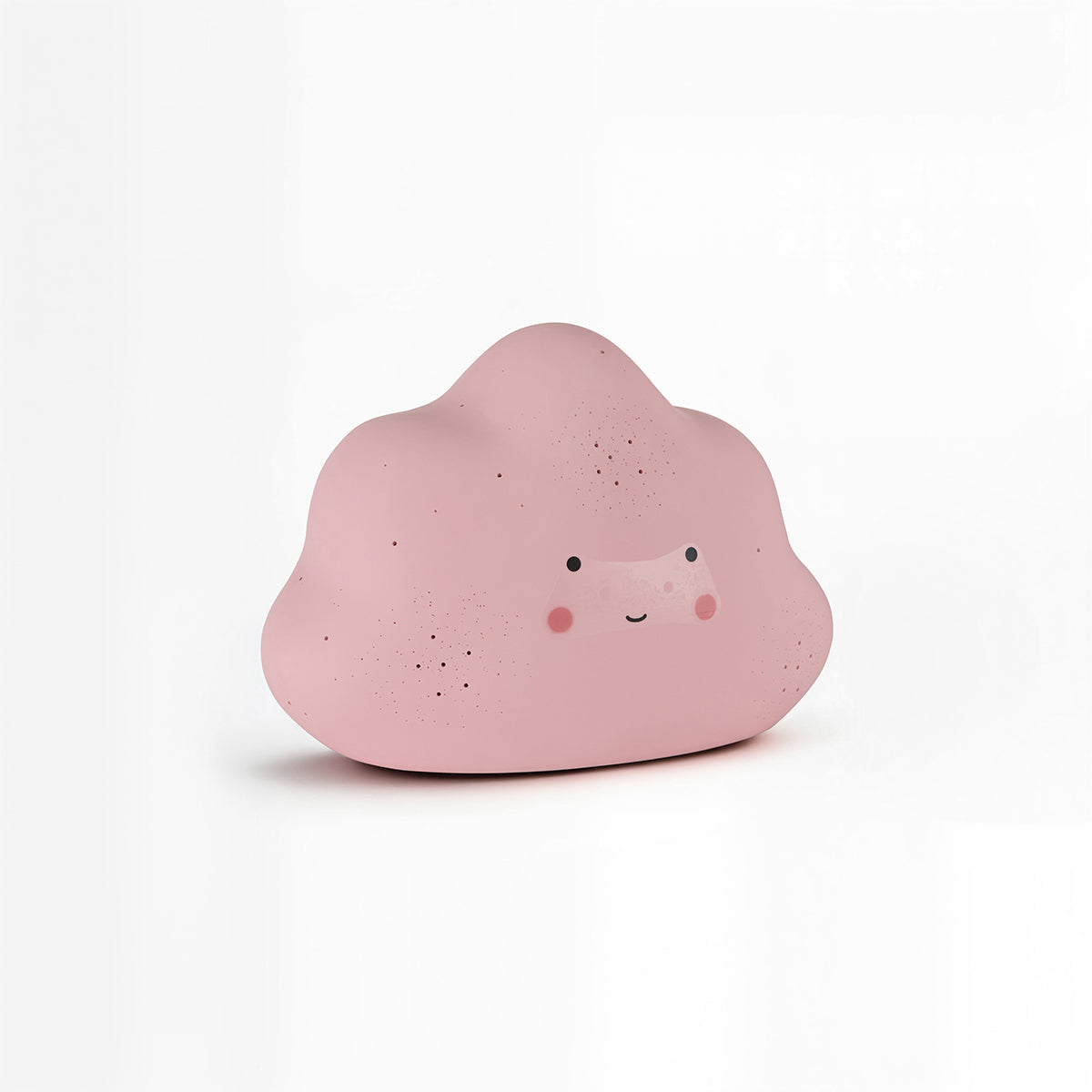 Soft Glow Pink Cloud Night Light – Ceramic Lamp