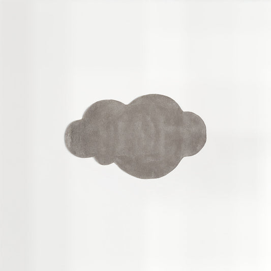 Kids Cloud Rug – Hand Tufted Grey Rug for Bedrooms & Playrooms