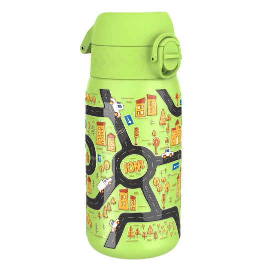 Leak-Proof Kids Water Bottle – Cars Design (400ml Stainless Steel)