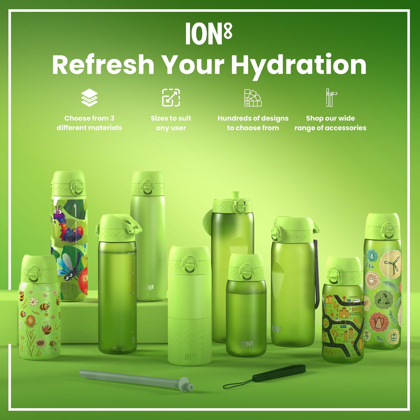 Leak-Proof Kids Water Bottle – Cars Design (400ml Stainless Steel)