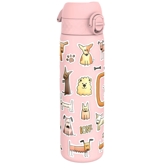 Leak-Proof Thermal Steel Water Bottle – Dog Design (600ml)