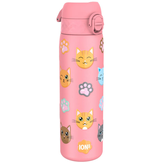 ION8 Cats Leak-Proof Thermal Steel Water Bottle – 500ml