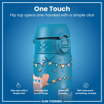 Airplanes Leak-Proof Thermal Water Bottle – 500ml Stainless Steel