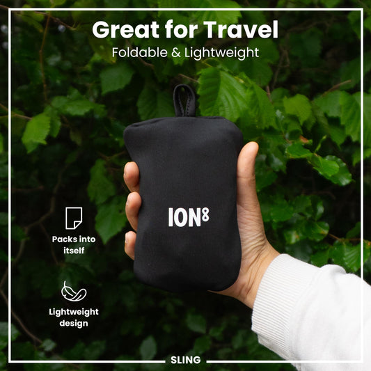 ION8 Sling Bag – Lightweight, Foldable Water Bottle Holder (Up to 1L)