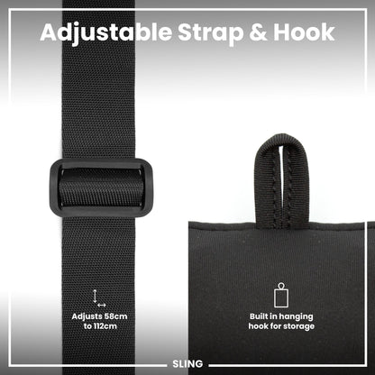 ION8 Sling Bag – Lightweight, Foldable Water Bottle Holder (Up to 1L)