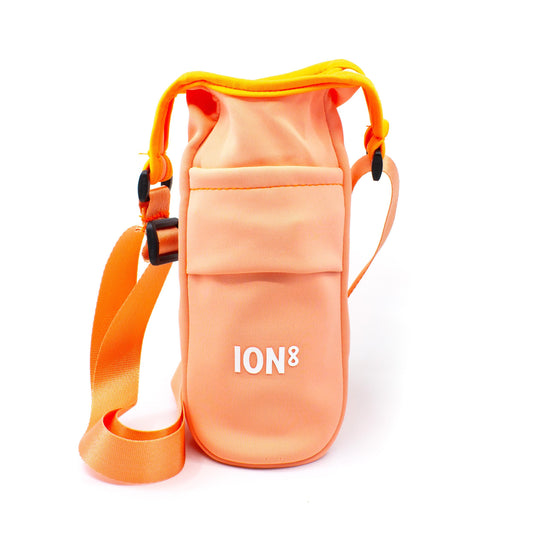 Coral Water Bottle Carrier – ION8 Sling Bag (Fits Bottles Up to 1L)