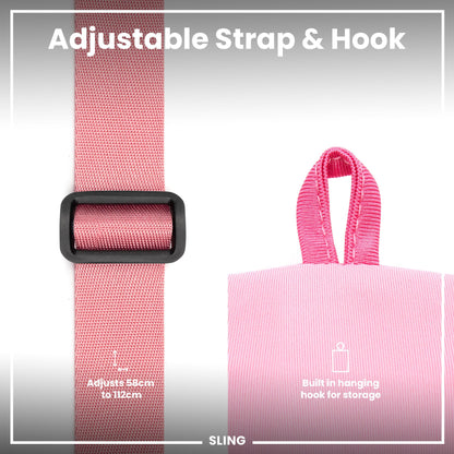 ION8 Sling Bag – Foldable, Hands-Free Water Bottle Carrier (1L)